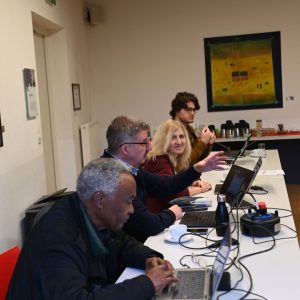 Members from TU and UJ at the meeting