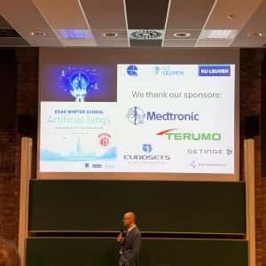 Introduction to ESAO Winter School at KU Leuven, with the topic ,"Artificial lungs"