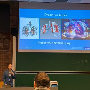 Presentation about Implantable Artificial Lung at ESAO Winter School